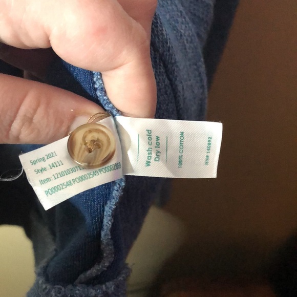 Marine layer button pullover sweater - Picture 3 of 5